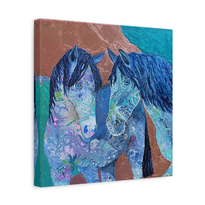 Canvas Print "Two Horses"