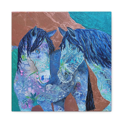 Canvas Print "Two Horses"