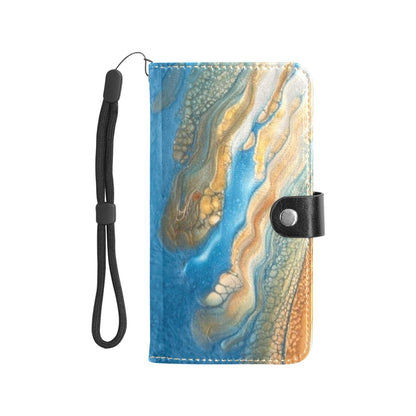 Flip Leather Purse for Cell Phone "River"